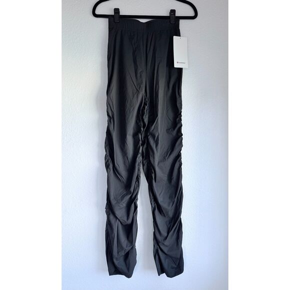 NWT Lululemon Dance Studio Slim-Fit High Rise Flared Pants in Black Size XS - Picture 9 of 14